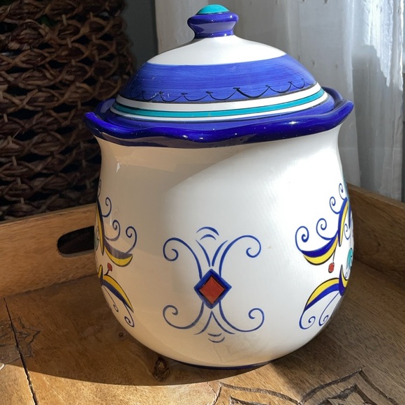 Beautiful PIER ONE San Marino Ceramic Jar - Picture 14 of 14